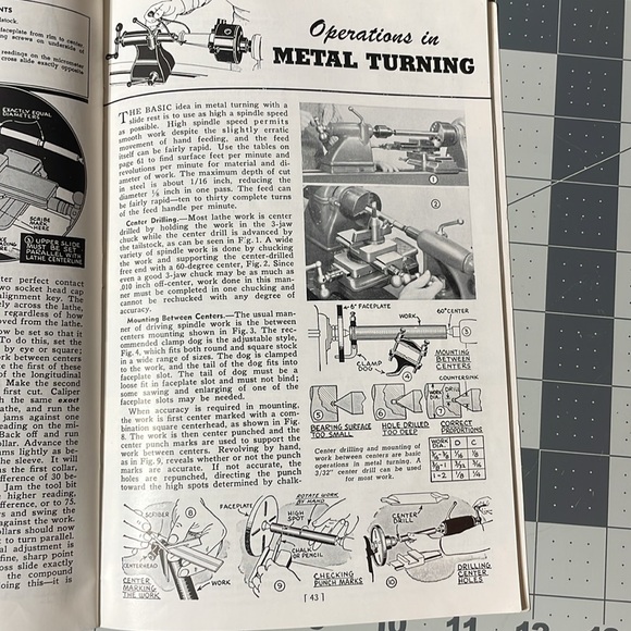 Getting the Most out of your Lathe, A Delacraft Pub./Delta Manufacturing  c1948 - Picture 8 of 13